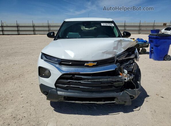 KL79MMS21MB097170 2021 CHEVROLET TRAILBLAZER White Դիմացի տեսք