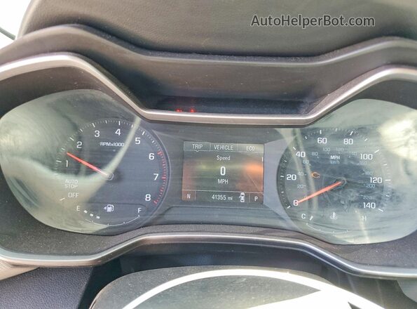 KL79MMS21MB097170 2021 CHEVROLET TRAILBLAZER White Սարքավորումների վահանակի տեսք