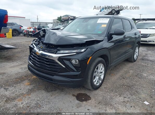 KL79MMS21RB032455 2024 CHEVROLET TRAILBLAZER Черный Передняя левая четверть