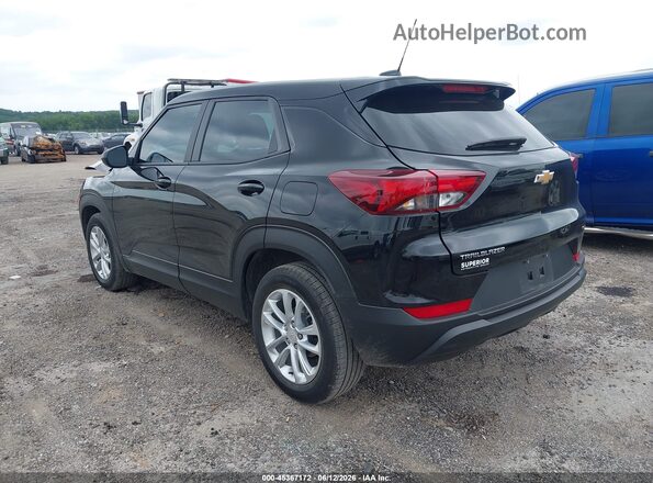 KL79MMS21RB032455 2024 CHEVROLET TRAILBLAZER Черный Задняя левая четверть