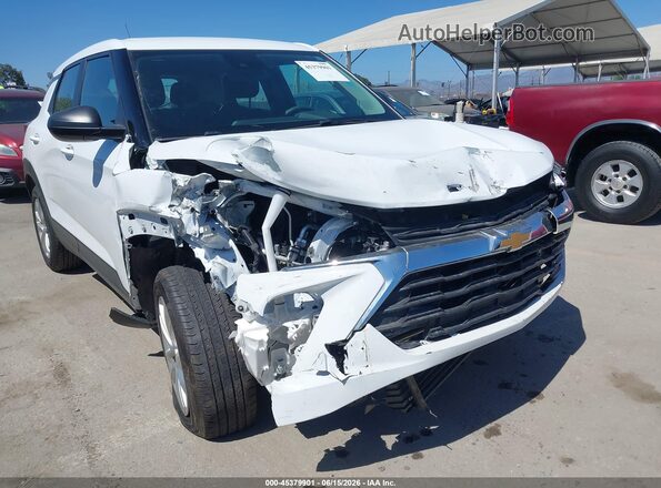 KL79MMS21RB088007 2024 CHEVROLET TRAILBLAZER White Դիմացի տեսք