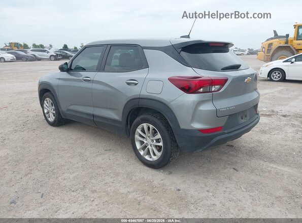 KL79MMS21RB186079 2024 CHEVROLET TRAILBLAZER Gray Հետևի ձախ
