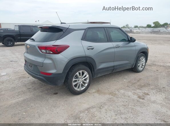KL79MMS21RB186079 2024 CHEVROLET TRAILBLAZER Gray Հետևի աջ