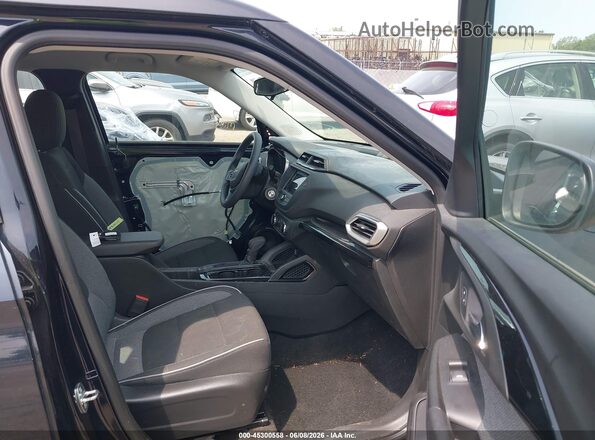 KL79MMS22MB100156 2021 CHEVROLET TRAILBLAZER Black Front interior view