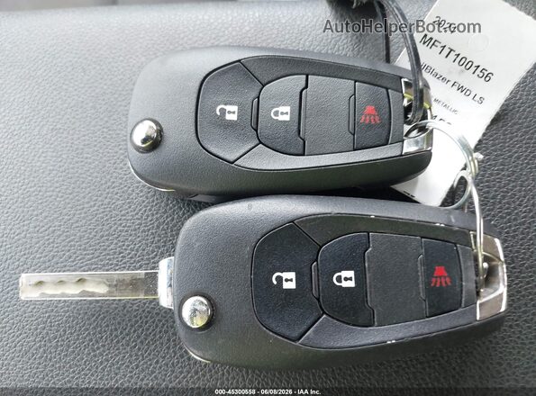 KL79MMS22MB100156 2021 CHEVROLET TRAILBLAZER Black Dashboard view