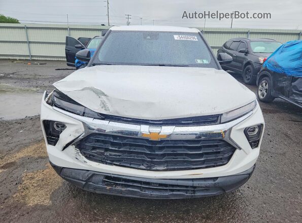 KL79MMS22RB069899 2024 CHEVROLET TRAILBLAZER White Դիմացի տեսք