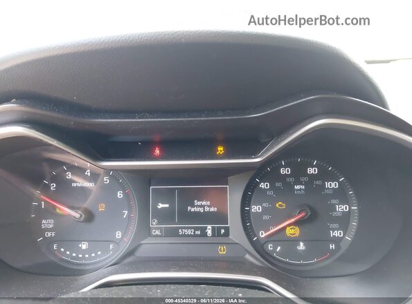 KL79MMS23MB001281 2021 CHEVROLET TRAILBLAZER Gray Widok tylnych siedzeń