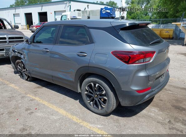 KL79MMS23MB001281 2021 CHEVROLET TRAILBLAZER Gray Tył lewy