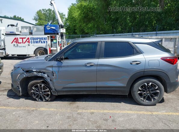 KL79MMS23MB001281 2021 CHEVROLET TRAILBLAZER Gray Widok wnętrza 360 stopni
