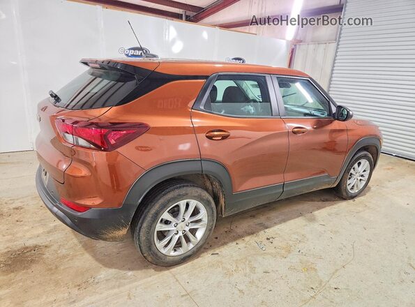 KL79MMS23MB110999 2021 CHEVROLET TRAILBLAZER Orange 
