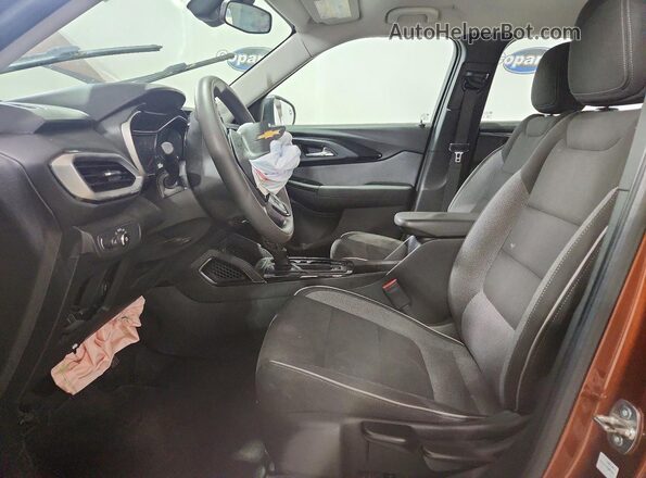KL79MMS23MB110999 2021 CHEVROLET TRAILBLAZER Orange 