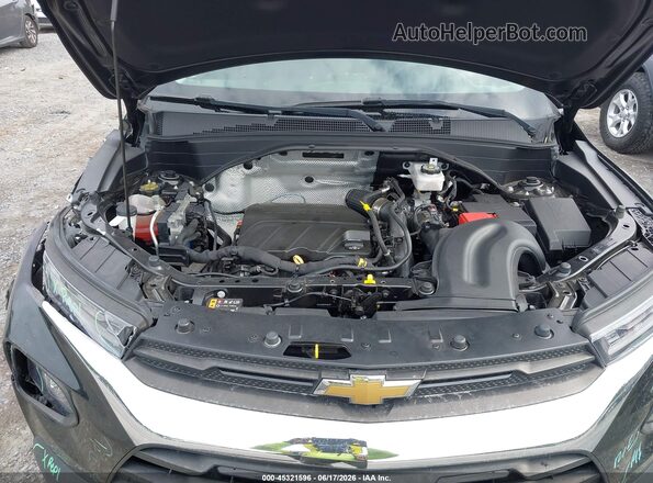 KL79MMS23MB176002 2021 CHEVROLET TRAILBLAZER Black Rear view