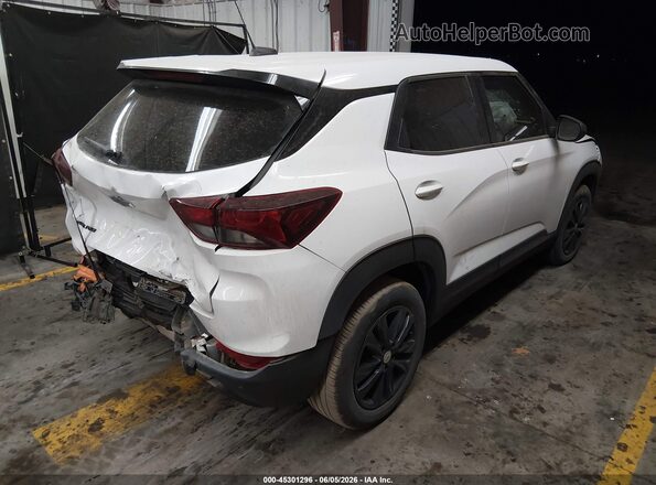 KL79MMS23NB135435 2022 CHEVROLET TRAILBLAZER White უკანა მარჯვენა