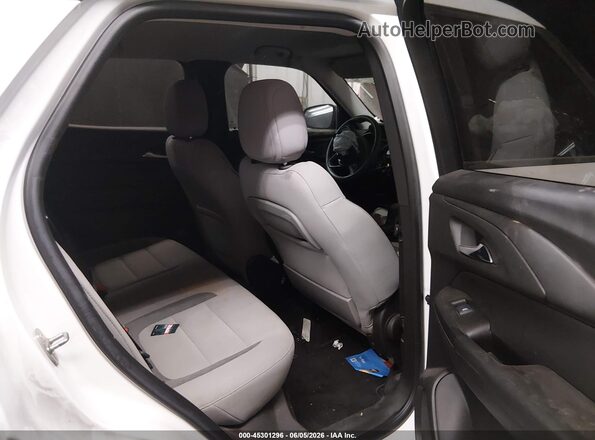 KL79MMS23NB135435 2022 CHEVROLET TRAILBLAZER White VIN კოდის სტიკერის ხედი