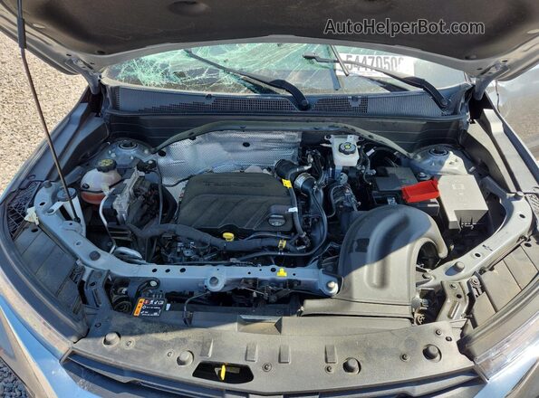 KL79MMS23PB184895 2023 CHEVROLET TRAILBLAZER Silver Engine compartment view
