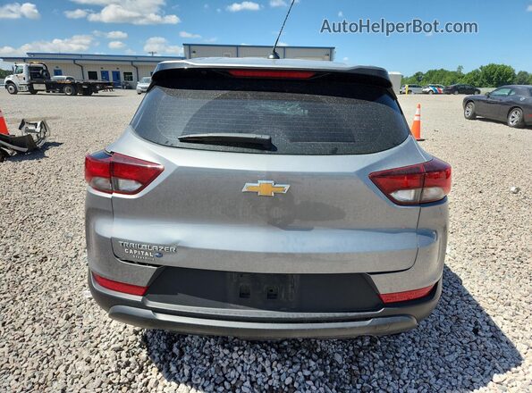 KL79MMS23PB184895 2023 CHEVROLET TRAILBLAZER Silver Rear view