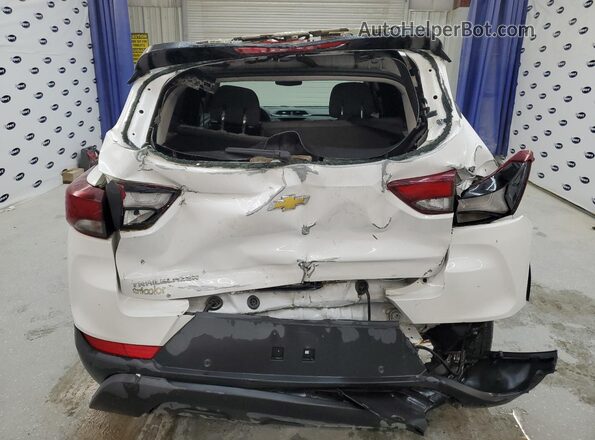 KL79MMS24NB110771 2022 CHEVROLET TRAILBLAZER White სალონის 360-გრადუსიანი ხედი