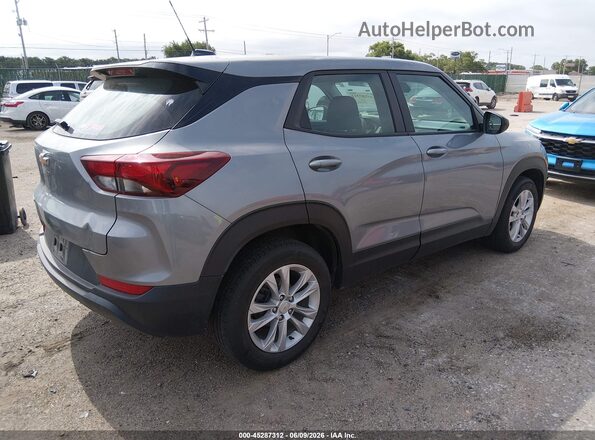 KL79MMS24PB172058 2023 CHEVROLET TRAILBLAZER Gray Հետևի աջ