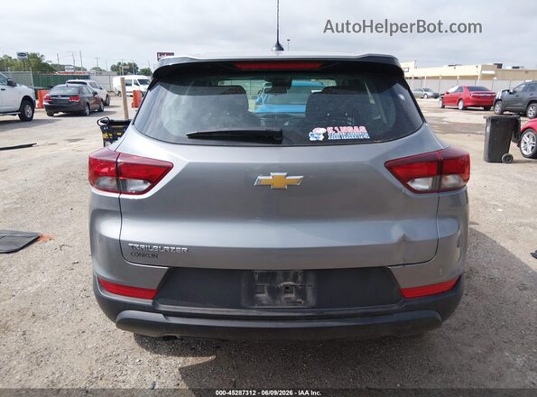 KL79MMS24PB172058 2023 CHEVROLET TRAILBLAZER Gray 