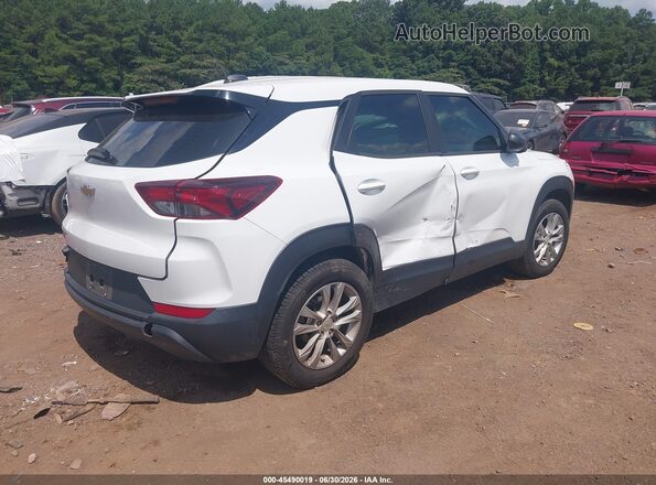KL79MMS26MB014476 2021 CHEVROLET TRAILBLAZER White Հետևի աջ