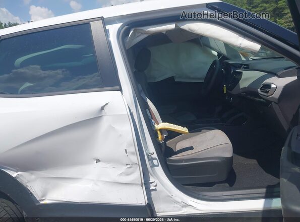 KL79MMS26MB014476 2021 CHEVROLET TRAILBLAZER White Սալոնի դիմացի տեսք