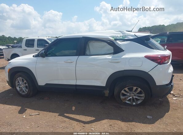 KL79MMS26MB014476 2021 CHEVROLET TRAILBLAZER White Սալոնի 360 աստիճան տեսք