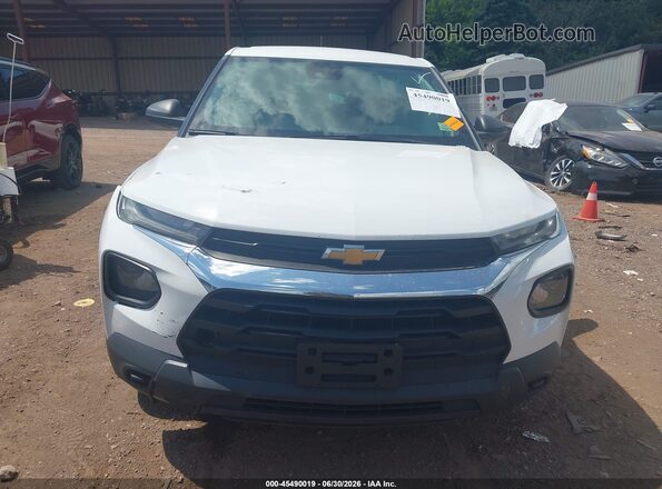 KL79MMS26MB014476 2021 CHEVROLET TRAILBLAZER White Սարքավորումների վահանակի տեսք