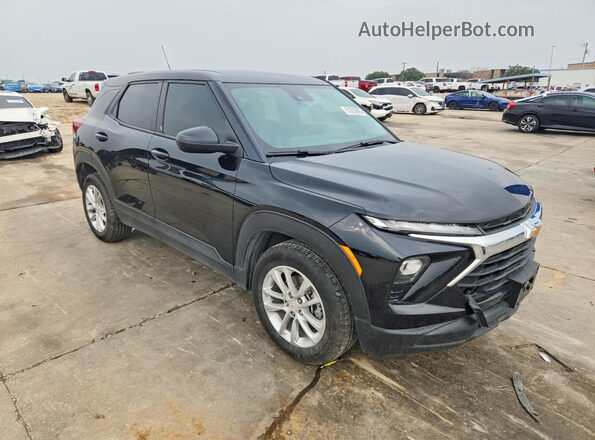 KL79MMS26RB094370 2024 CHEVROLET TRAILBLAZER Black Przód prawy
