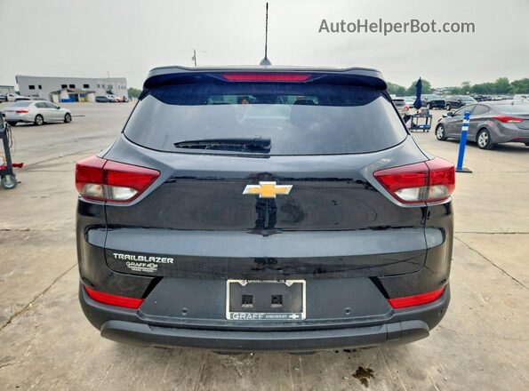 KL79MMS26RB094370 2024 CHEVROLET TRAILBLAZER Black Widok z tyłu