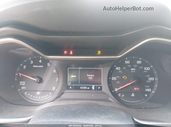 KL79MMS27MB102789 2021 CHEVROLET TRAILBLAZER White Widok tylnych siedzeń