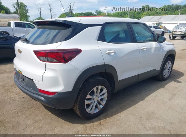 KL79MMS27MB102789 2021 CHEVROLET TRAILBLAZER White Tył prawy