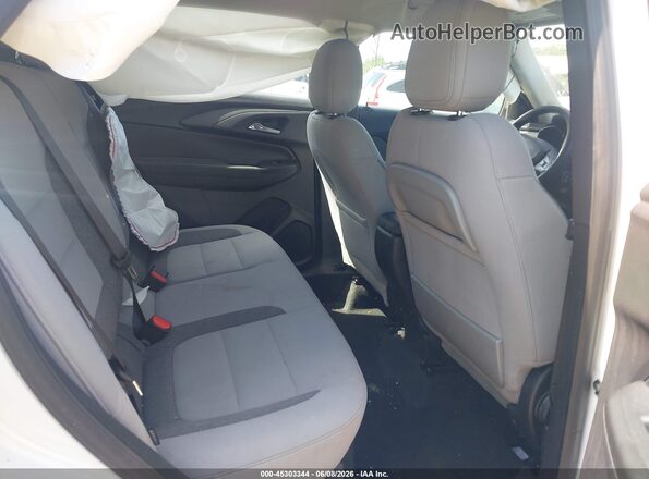 KL79MMS27MB102789 2021 CHEVROLET TRAILBLAZER White Widok naklejki z numerem VIN