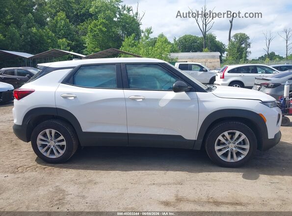 KL79MMS27MB102789 2021 CHEVROLET TRAILBLAZER White Widok wnętrza 360 stopni