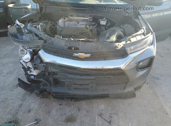 KL79MMS27NB088751 2022 CHEVROLET TRAILBLAZER Gray Engine compartment view