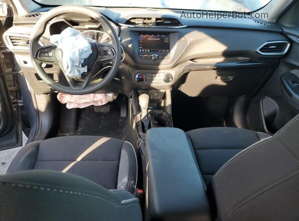 KL79MMS27NB088751 2022 CHEVROLET TRAILBLAZER Gray Dashboard view