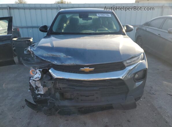 KL79MMS27NB088751 2022 CHEVROLET TRAILBLAZER Gray Front view