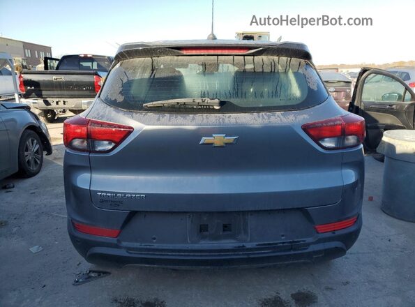 KL79MMS27NB088751 2022 CHEVROLET TRAILBLAZER Gray Rear view