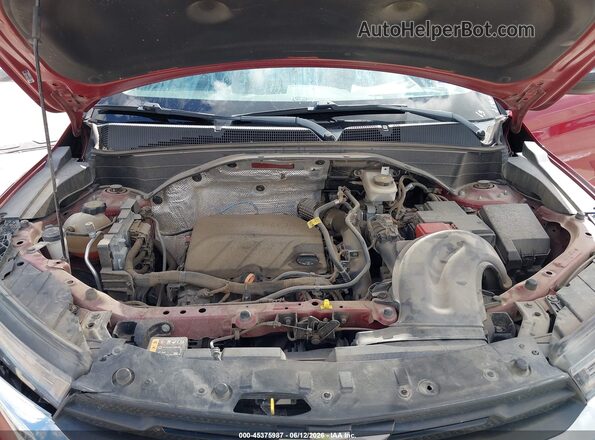 KL79MMS28MB005780 2021 CHEVROLET TRAILBLAZER Red უკანა ხედი