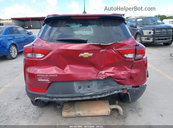 KL79MMS28MB005780 2021 CHEVROLET TRAILBLAZER Red 