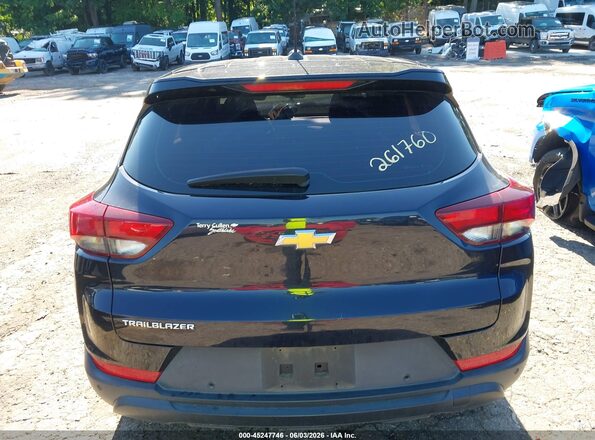 KL79MMS28MB082505 2021 CHEVROLET TRAILBLAZER Dark Blue 