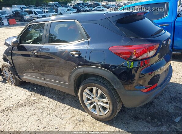 KL79MMS28MB082505 2021 CHEVROLET TRAILBLAZER Dark Blue Задняя левая четверть