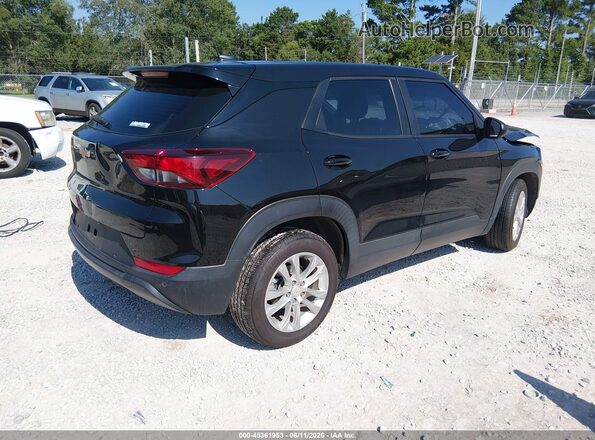 KL79MMS28PB005881 2023 CHEVROLET TRAILBLAZER Черный Задняя правая четверть