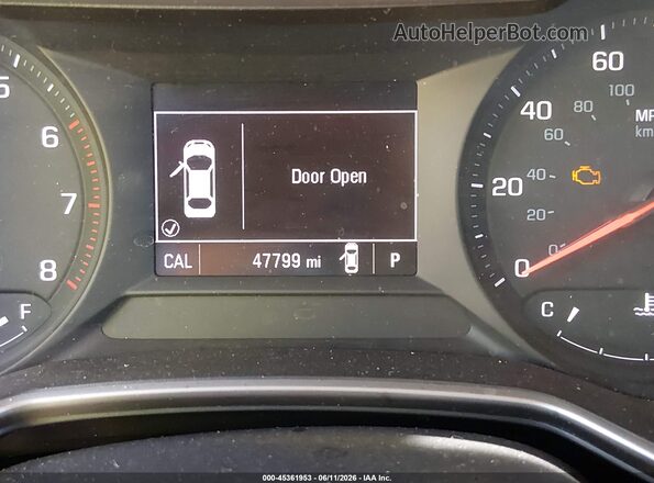 KL79MMS28PB005881 2023 CHEVROLET TRAILBLAZER Черный 