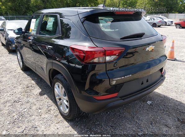 KL79MMS29RB030601 2024 CHEVROLET TRAILBLAZER Black Հետևի ձախ
