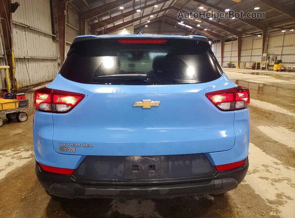 KL79MMS29RB054235 2024 CHEVROLET TRAILBLAZER Blue უკანა ხედი