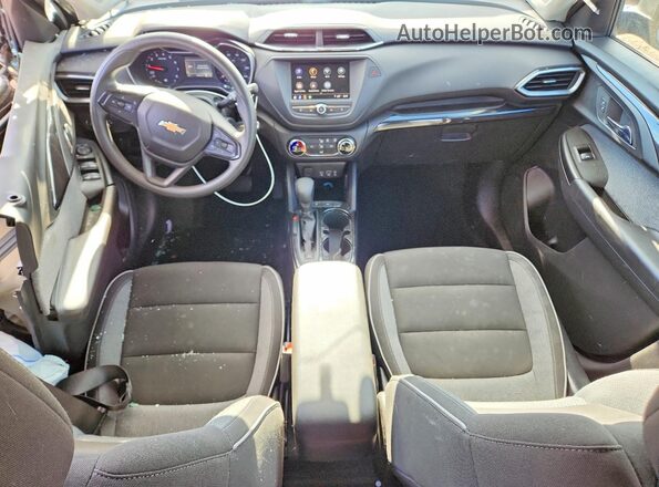 KL79MMS2XMB159875 2021 CHEVROLET TRAILBLAZER Black Առջևի վահանակի տեսք