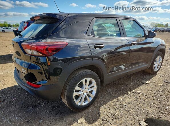 KL79MMS2XMB159875 2021 CHEVROLET TRAILBLAZER Black Հետևի աջ