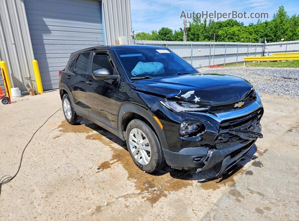 KL79MMS2XMB175378 2021 CHEVROLET TRAILBLAZER Black 