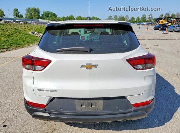 KL79MMS2XMB175686 2021 CHEVROLET TRAILBLAZER White Rear view