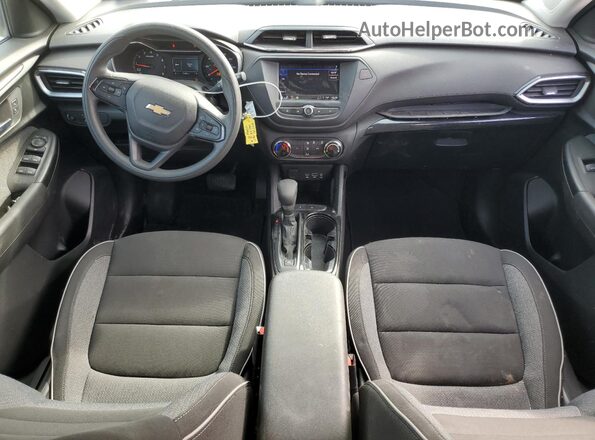 KL79MMS2XNB128885 2022 CHEVROLET TRAILBLAZER White Առջևի վահանակի տեսք